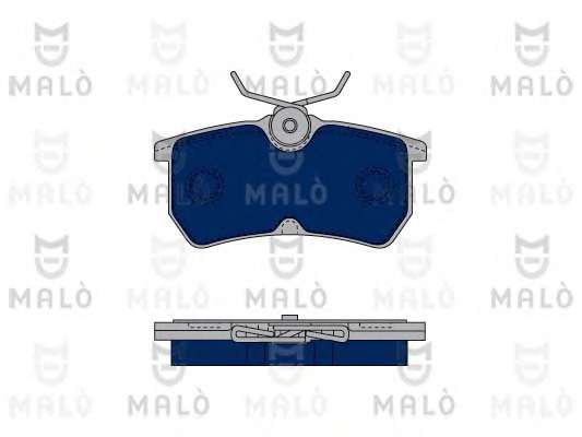 Комплект тормозных колодок, дисковый тормоз