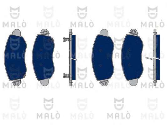 Комплект тормозных колодок, дисковый тормоз