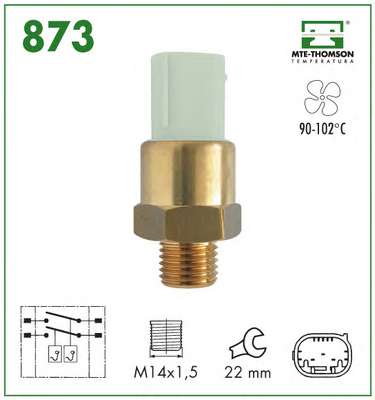 Термовыключатель, вентилятор радиатора