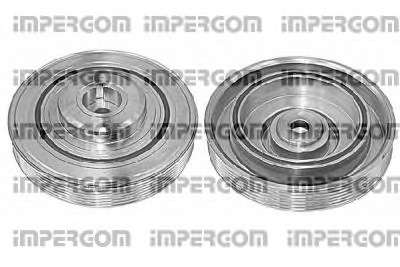 Шкив коленвала Citroen Berlingo/Jumpy/Peugeot Expert 1.9D 98- (d=153,3)