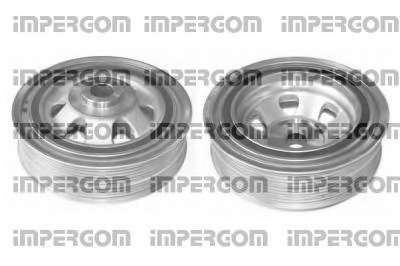 Ременный шкив, коленчатый вал