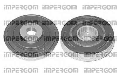 Шкив коленвала Citroen Jumpy/Fiat Scudo/Peugeot Expert 2.0 D 07- (6PK)