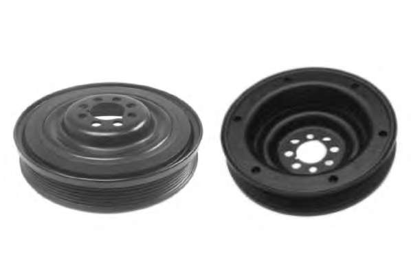 Ременный шкив, коленчатый вал