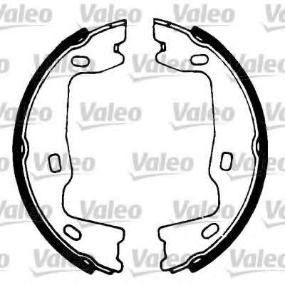 Комплект тормозных колодок, стояночная тормозная система