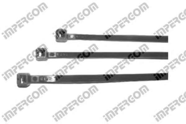 Стяжка пластиковая 4,5x360 мм (чёрная)