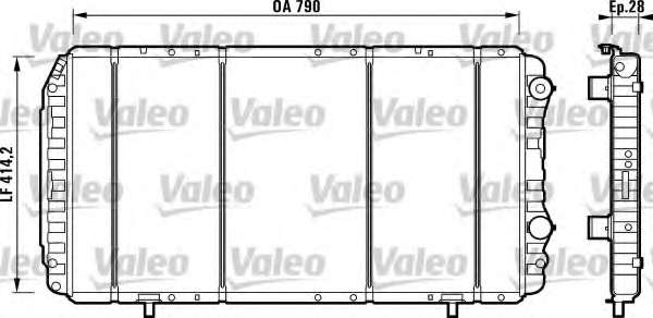 Радиатор, охлаждение двигателя