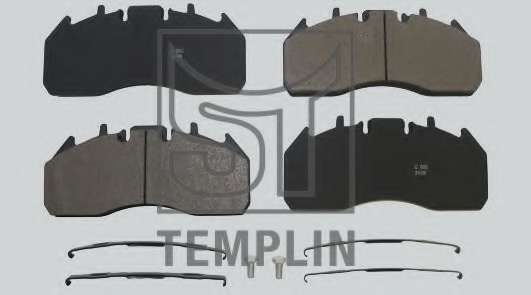 Комплект тормозных колодок, дисковый тормоз