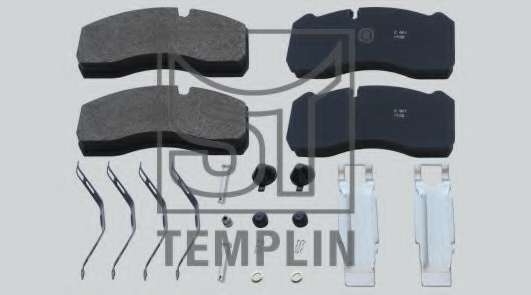 Комплект тормозных колодок, дисковый тормоз