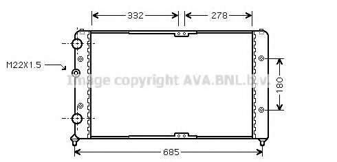 Радиатор, охлаждение двигателя