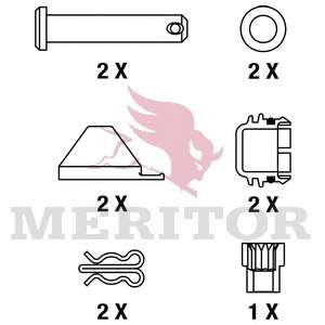 Комплект тормозных колодок, дисковый тормоз