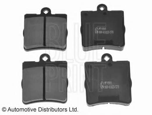 Колодки тормозные (задние) MB (W202/203/208/210) 93-11/ Crysler Crossfire 3.2 03-08