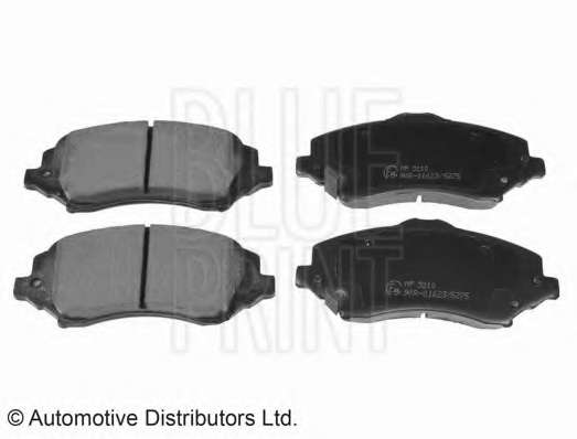 Колодки тормозные (передние) Chrysler Grand Voyager V 07-/Dodge Caravan 08-/VW Routan 08-13