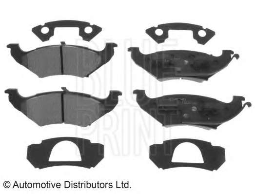 Комплект тормозных колодок, дисковый тормоз
