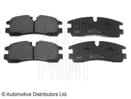 Комплект тормозных колодок, дисковый тормоз