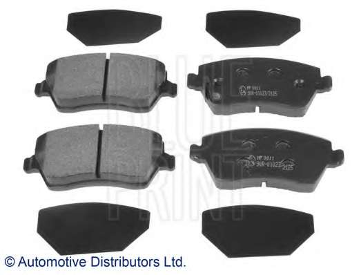 Комплект тормозных колодок, дисковый тормоз