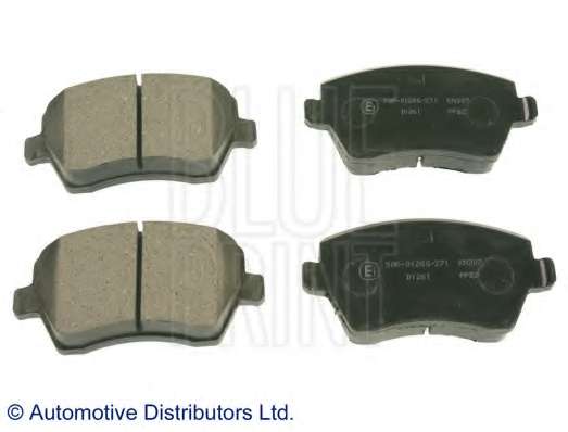 Колодки тормозные (передние) Renault Kangoo 08-/Duster 10-/Megane 15-/MB Citan 1.2-2.0 12-
