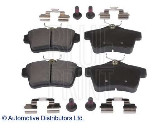 Колодки тормозные (задние) Citroen C4 09-/DS4/DS5 11-15/Peugeot 308/508/3008/5008 09-18