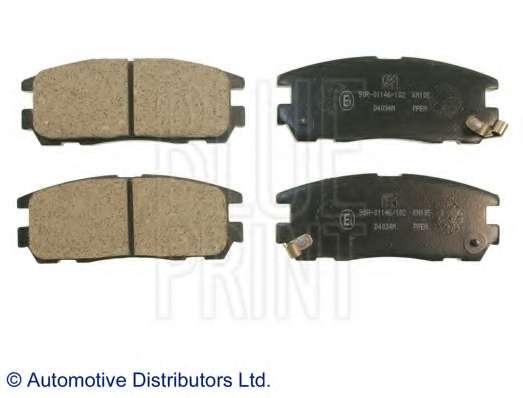 Колодки тормозные (задние) Opel Frontera A/B 92-04/ Monterry A/B 91-99