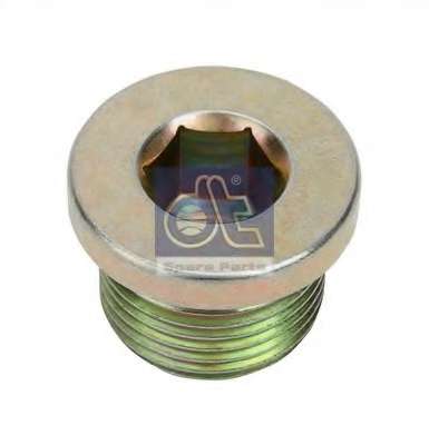 Резьбовая пробка, блок-картер двигателя