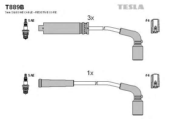 Комплект проводов зажигания