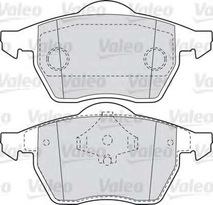 Комплект тормозных колодок, дисковый тормоз