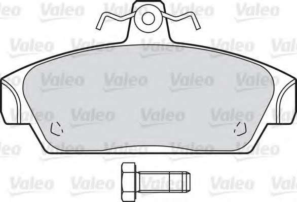 Комплект тормозных колодок, дисковый тормоз