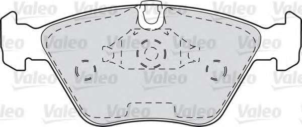 Комплект тормозных колодок, дисковый тормоз