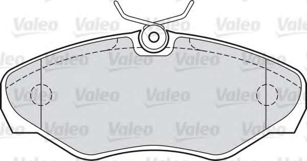 Комплект тормозных колодок, дисковый тормоз