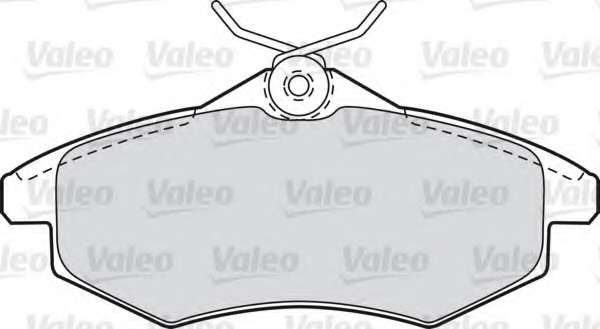 Комплект тормозных колодок, дисковый тормоз