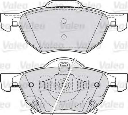 Комплект тормозных колодок, дисковый тормоз