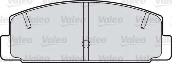 Комплект тормозных колодок, дисковый тормоз
