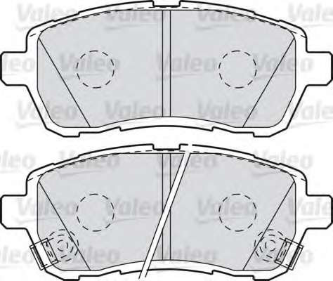 Комплект тормозных колодок, дисковый тормоз