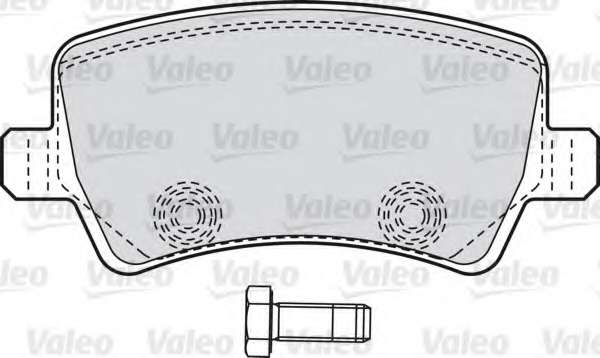 Комплект тормозных колодок, дисковый тормоз