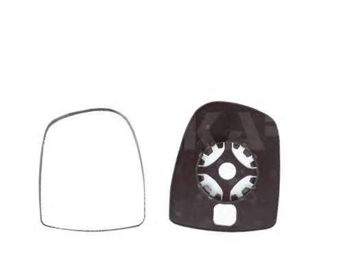 Стекло зеркала Opel Vivaro/Renault Trafic (L) (верхнее)