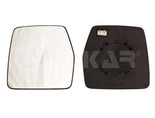 Стекло зеркала (с подогревом) Citroen Jumpy/ Fiat Scudo/ Peugeot Expert 96-06 (L)