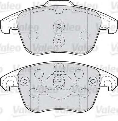Комплект тормозных колодок, дисковый тормоз