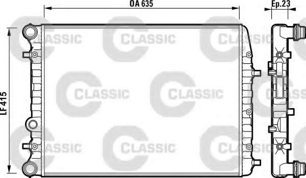 Радиатор, охлаждение двигателя