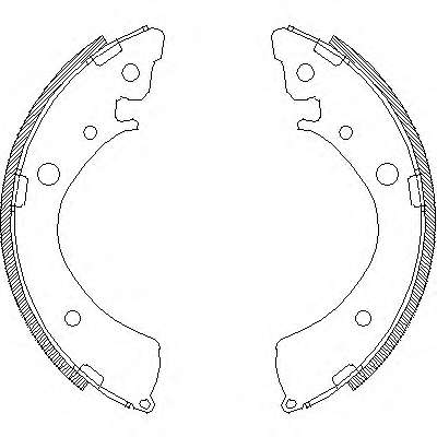 Комплект тормозных колодок