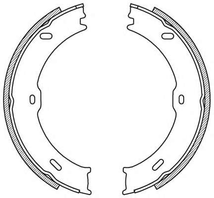 Комплект тормозных колодок