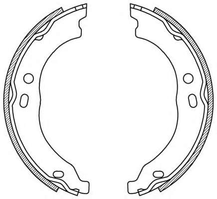 Комплект тормозных колодок