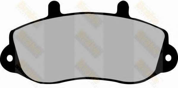 Комплект тормозных колодок, дисковый тормоз