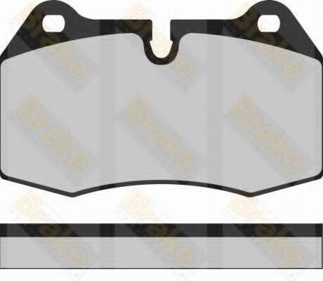 Комплект тормозных колодок, дисковый тормоз