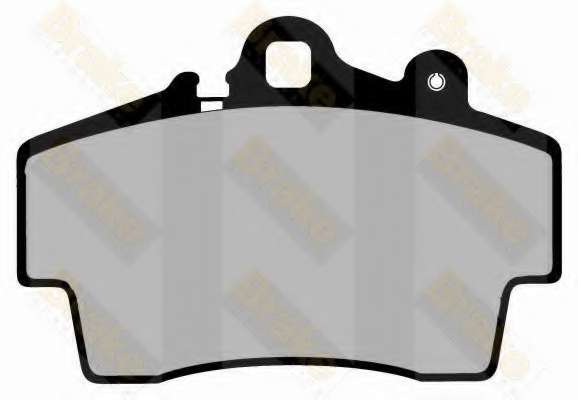 Комплект тормозных колодок, дисковый тормоз