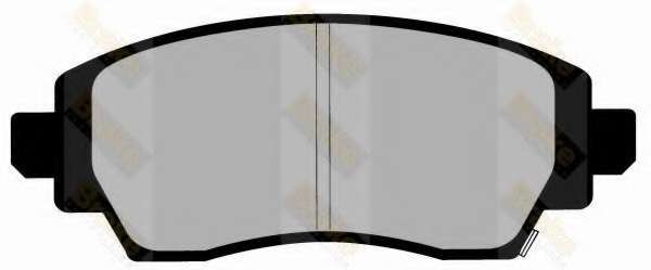 Комплект тормозных колодок, дисковый тормоз