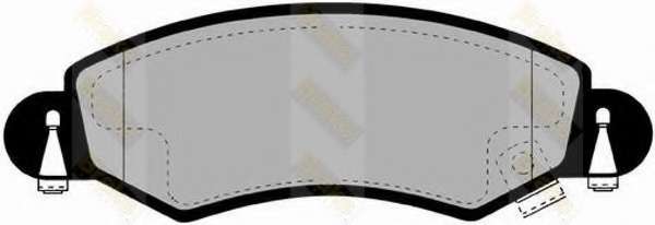 Комплект тормозных колодок, дисковый тормоз