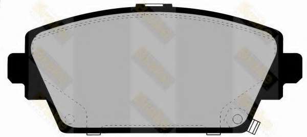 Комплект тормозных колодок, дисковый тормоз