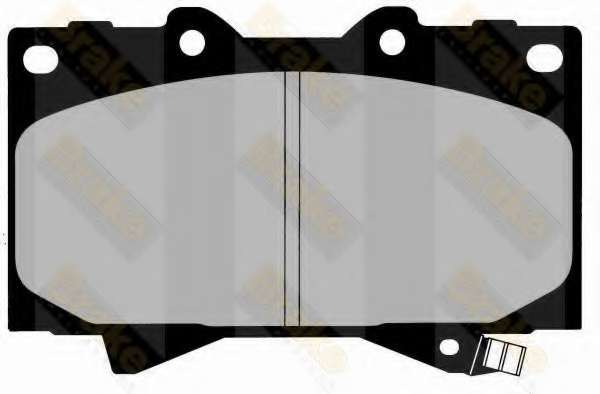 Комплект тормозных колодок, дисковый тормоз