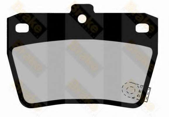 Комплект тормозных колодок, дисковый тормоз