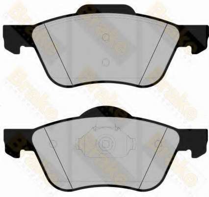 Комплект тормозных колодок, дисковый тормоз