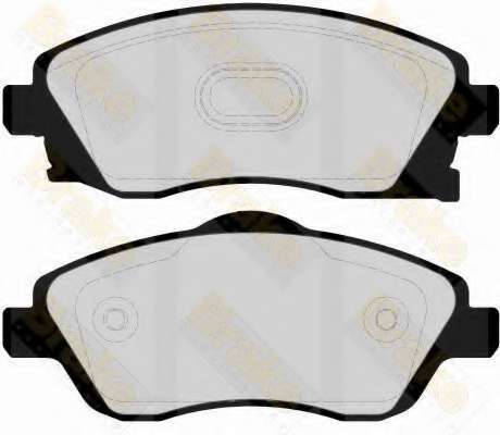 Комплект тормозных колодок, дисковый тормоз